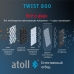 Система обратного осмоса Atoll Twist 800 (Без крана)